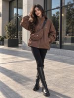 بامبر کتان کیف دار کلاهدار برند پولو Polo کد 641