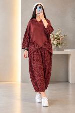 دوتیکه پلنگی اورسایز