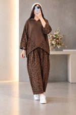دوتیکه پلنگی اورسایز